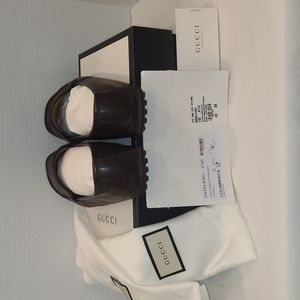 Men's Brown Gucci Loafers